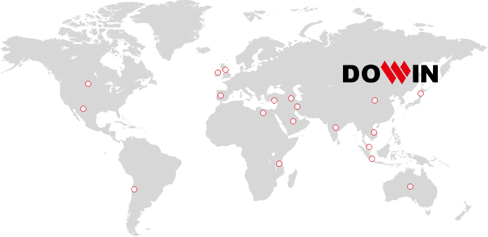 Hydraulic demolition equipment in Korea | Dowin International Corp.|Sales Network